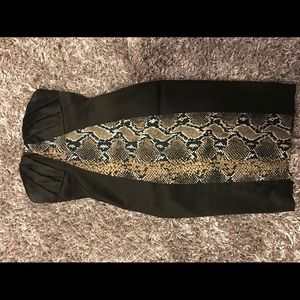 Karen Millen Snake Skin Dress